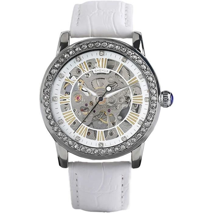 Montre mécanisme apparent femme deals