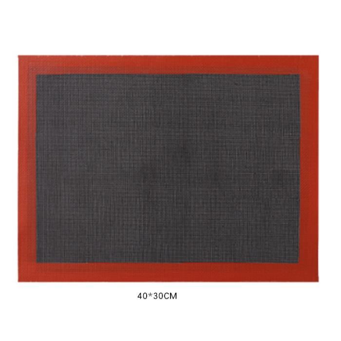 Lot De 4 Tapis En Silicone 40x30 Cm - Antiadhésif, Résistant à La Chaleur (-60°C à 230°C) - Pour Résine, Peinture, Pâtisserie, Bricolage
