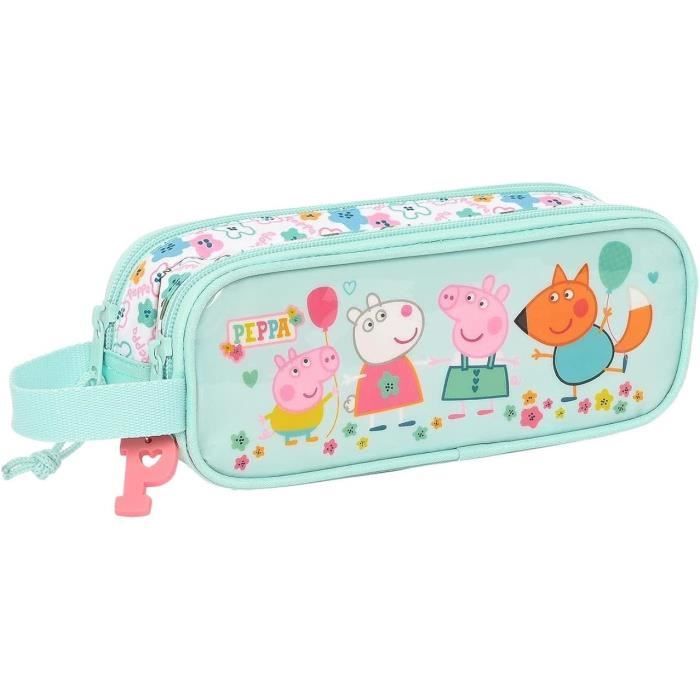 Trousse Scolaire Minecraft TNT Double Compartment - 21x6x8 Cm - Enfant École Primaire/Collège - Qualité Résistante