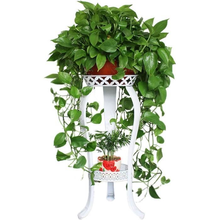 LINZINAR Support de plante en métal à 4 niveaux et 5 pots de fleurs pour intérieur et extérieur - Étagère de présentation pour terrasse, jardin, coin balcon, salon (4 niveaux, 5 pots LINZINAR Support de plante en métal à 4 niveaux et 5 pots de fleurs pour intérieur et extérieur - Étagère de présentation pour terrasse, jardin, coin balcon, salon (4 niveaux, 5 pots