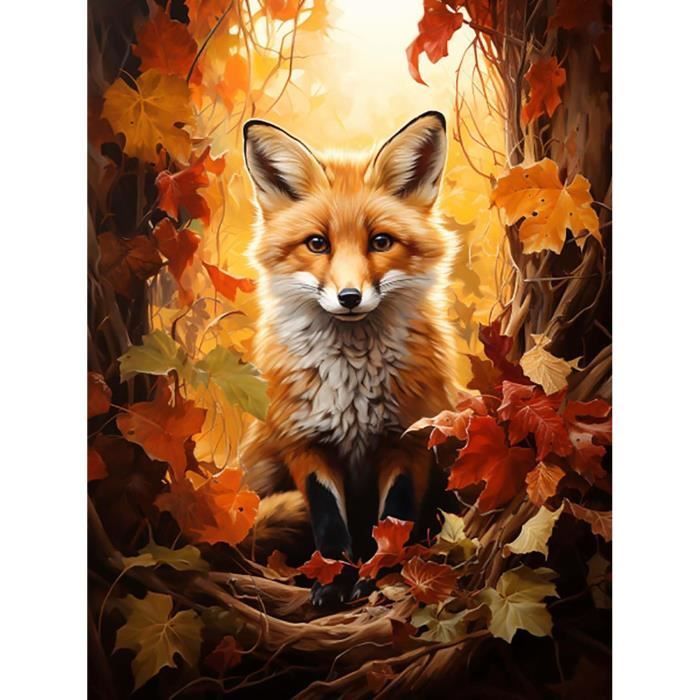 Awesocrafts Kit Complet De Peinture Diamant 5D Pour Adultes (Golden Retriever