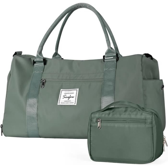 Sac De Sport Polyvalent 3 En 1 Pour Homme Et Femme - Compartiment à Chaussures Et Poche Mouillée - Imperméable Et Réglable