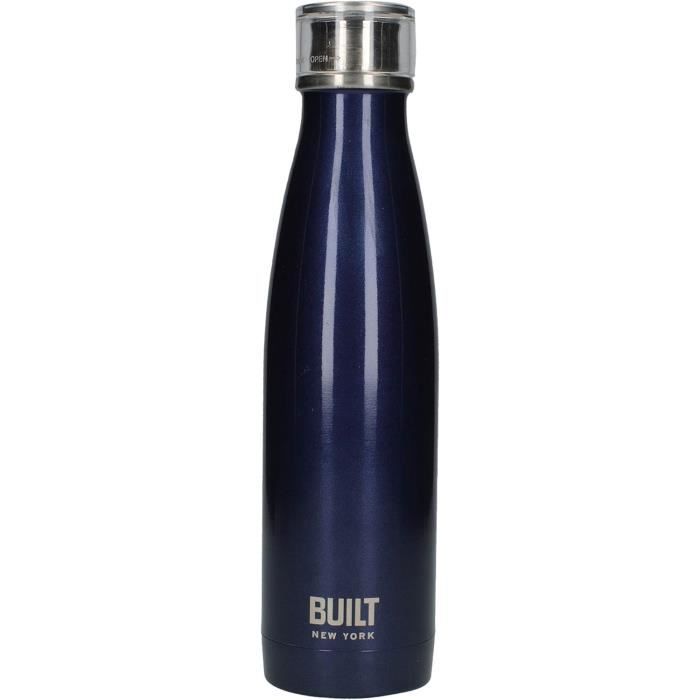 Gourde Isotherme En Inox 300 Ml - Garde Le Chaud 24h Et Le Froid 24h - Design Rétro, Portable Pour Voyage, Sport, Bureau