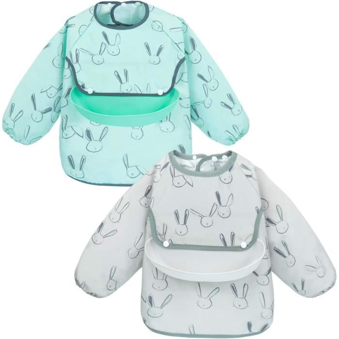 Tablier de peinture - Imperméable - Pour enfants de 7 à 11 ans - Mixte