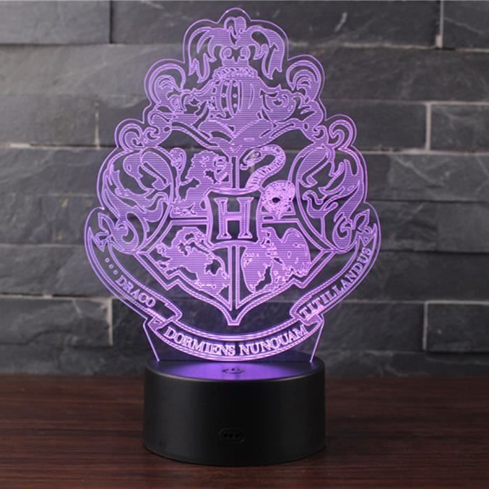 Lampe 3d Harry Potter Achat Vente Pas Cher