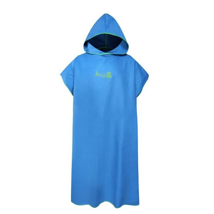 Robe de bain et serviette s chage rapide pour la plage homme et