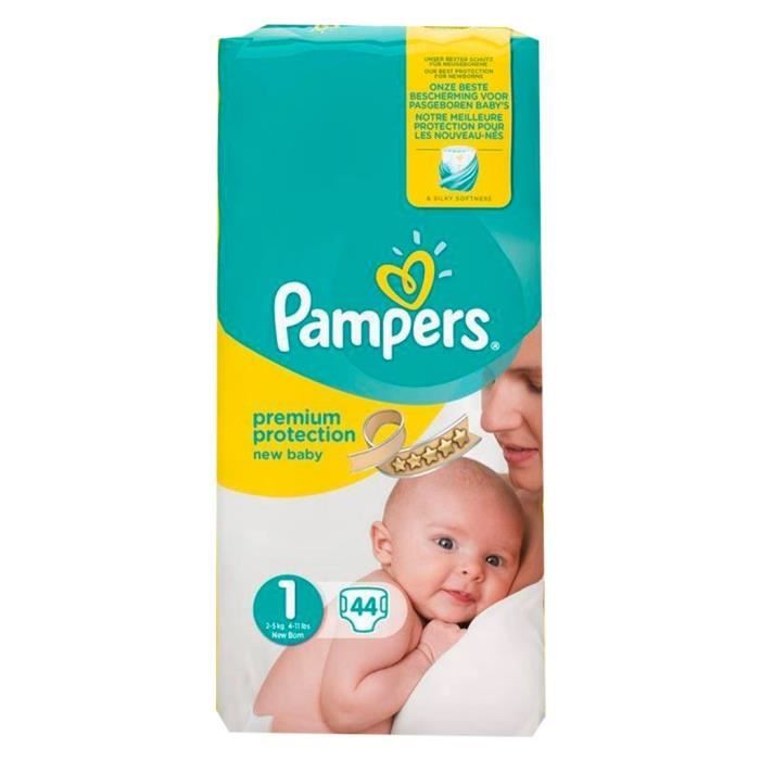 Pampers Couches Premium Taille 1 Geant 2 5kg X44 Lot De 2 Cdiscount Puericulture Eveil Bebe