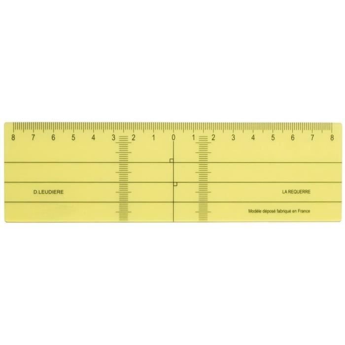 Réquerre de 17cm en plastique jaune - Cdiscount Beaux-Arts et Loisirs ...