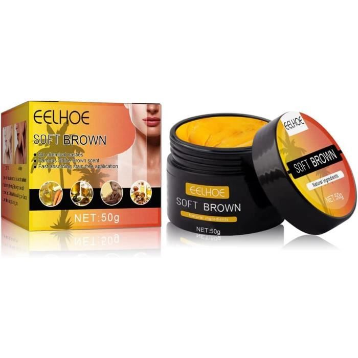 Crème Accélératrice De Bronzage Brown Premium, Lotion Bronzante À L