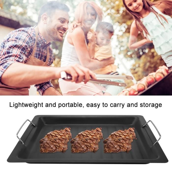 Set de 3 poêles 20-24-26 cm inox - poignée amovible - tous feux dont induction AM2196