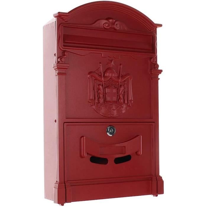Boîte Lettres Profirst Mail Pm 700 Rouge Tôle D acier (hxlxp ...
