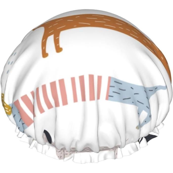 Bonnet De Bain Lumi Zenva - Élastique Confortable - Antidérapant - Imperméable - Pour Cheveux Longs/courts - Homme/Femme