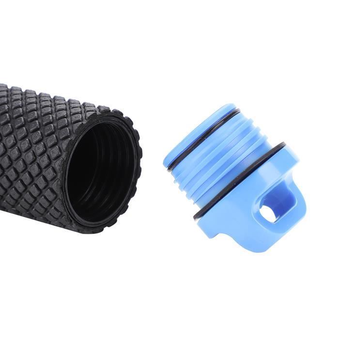 Poignée ergonomique encastrable en deux parties (façade + cuvette), plastique ABS noir, façade 153.7 x 153.7 mm, profondeur totale 55.5 mm