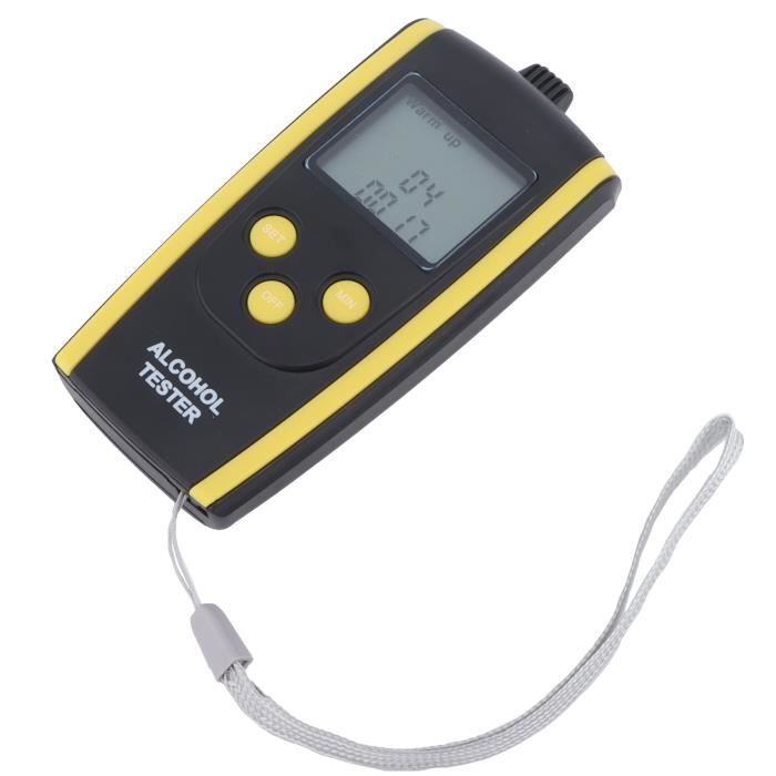 Testeur D'alcoolémie éthylomètre Portable - Réponse Rapide, écran Unique, Pour Soirées Et Sécurité Routière