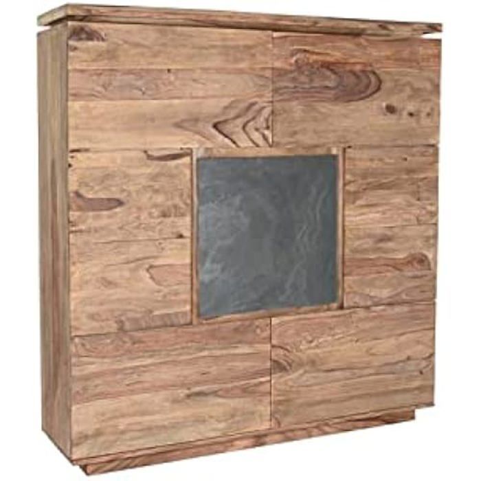 Armoire - DKD HOME DECOR - Bois Marron - 2 portes - 145x40x155 cm - Montage facile Armoire - DKD HOME DECOR - Bois Marron - 2 portes - 145x40x155 cm - Montage facile