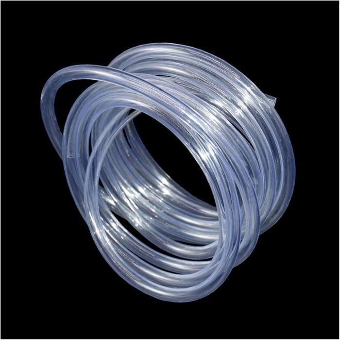 4 Tubes En Acrylique Transparent 7x10 Mm - Longueur 25 Cm Pour Aquariums, Plomberie, Refroidissement, DIY