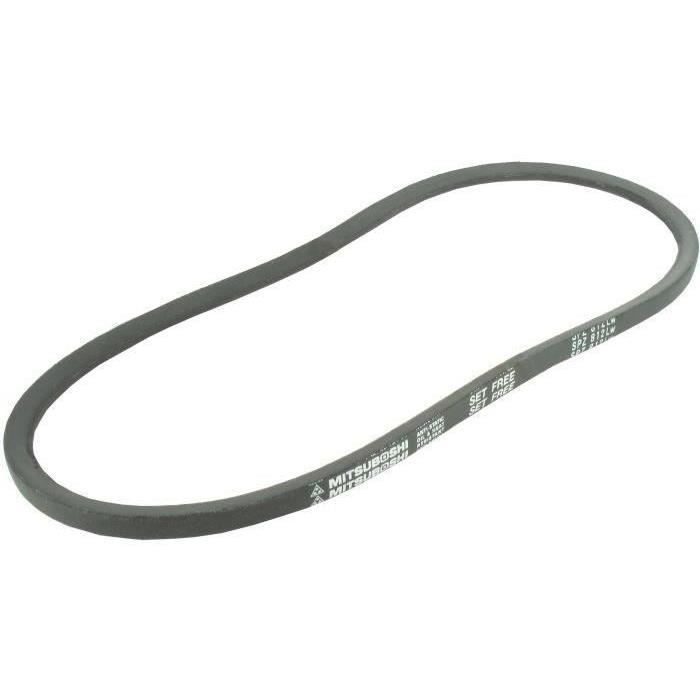 Courroie lisse trapézoïdale MITSUBOSHI série SPZ (section 10x8mm) Longueur ext: 1263mm