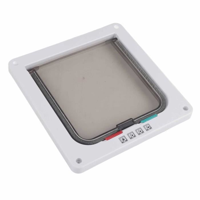 Meilleurs prix pour Chatière à 4 positions XXL Blanc FA001