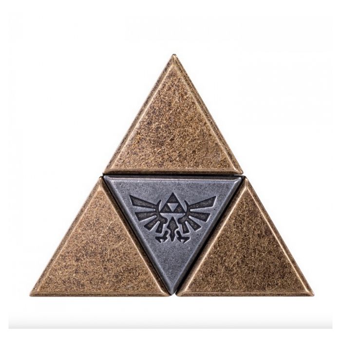 Casse-tête - GIGAMIC - Hanayama Huzzle Zelda Triforce - 4 éléments - Métal - À partir de 8 ans Casse-tête - GIGAMIC - Hanayama Huzzle Zelda Triforce - 4 éléments - Métal - À partir de 8 ans