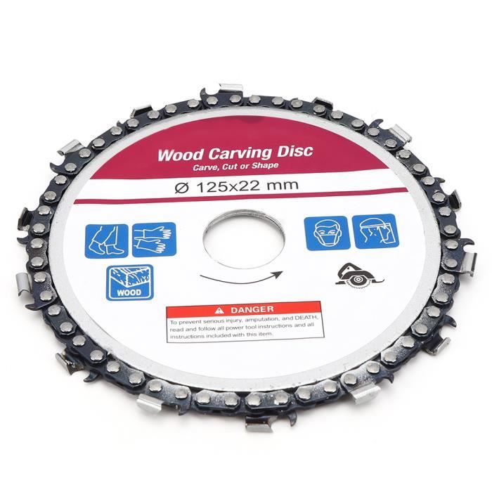 Disque Bois Meuleuse 115mm - 3 Lames Scie Circulaire Flexible Carbure Pour Bois Et Plastique