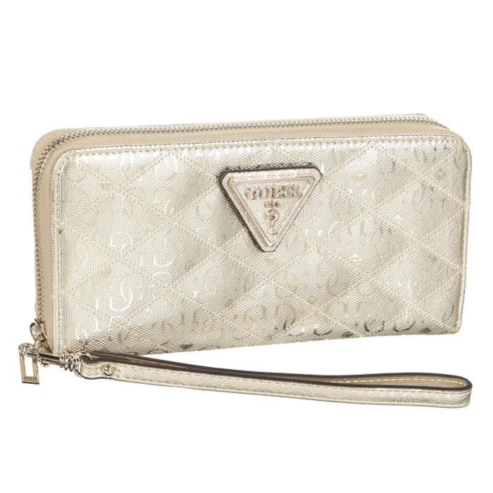 Guess Portefeuille Or Femme Or Cdiscount Bagagerie Maroquinerie