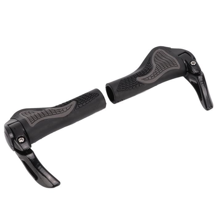 Poignées De Guidon Vélo VTT Souples Et Antidérapantes - Lot De 2