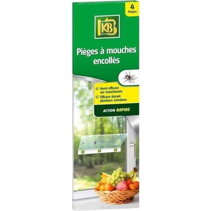 Pièges à Mouches Extérieur Lot De 4 - Capacité 20 000 Mouches - Appâts Inclus Pour Jardin, Ferme, Écurie