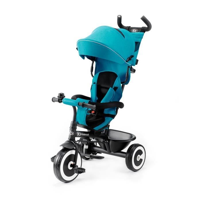 Kinderkraft Tricycle Evolutif Aston Bleu Turquoise Des 9 Mois Cdiscount Jeux Jouets
