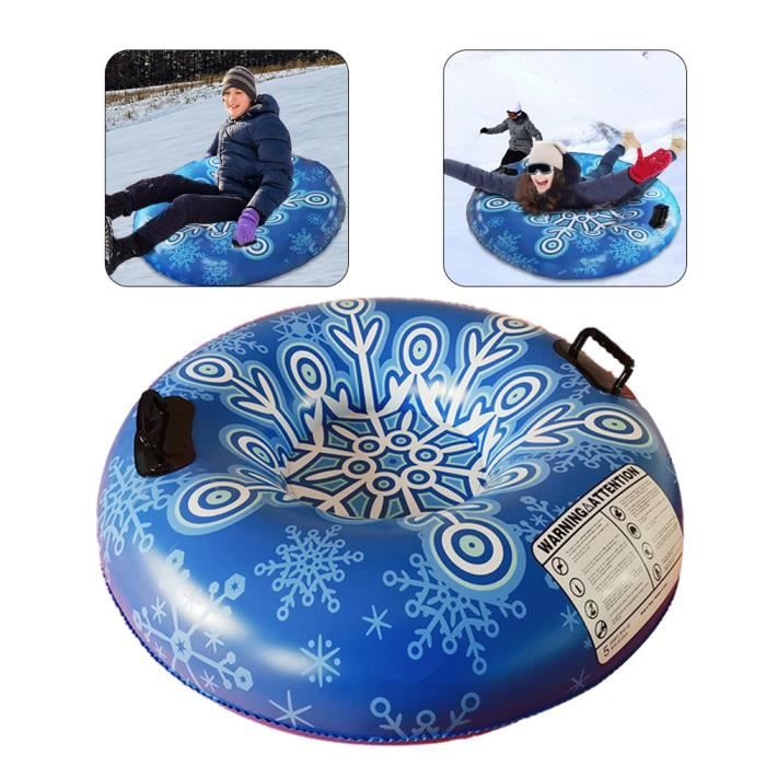 Rhino Valley Tubes à Neige Gonflables Anneau de Ski d/'hiver avec 2 Poignées de Sécurité Étoile Luges Gonflables Auti-Crashs en PVC Durable pour Les Adultes et Les Enfants 47 Pouces