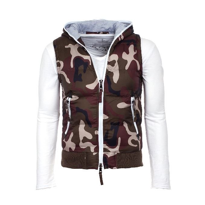 doudoune sans manche militaire