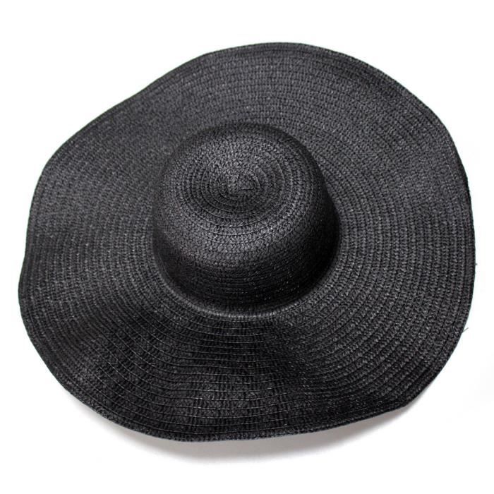 Chapeau Panama Fedora Homme Epoch - Large Bord - Paille Légère Avec Mentonnière - Taille Unique