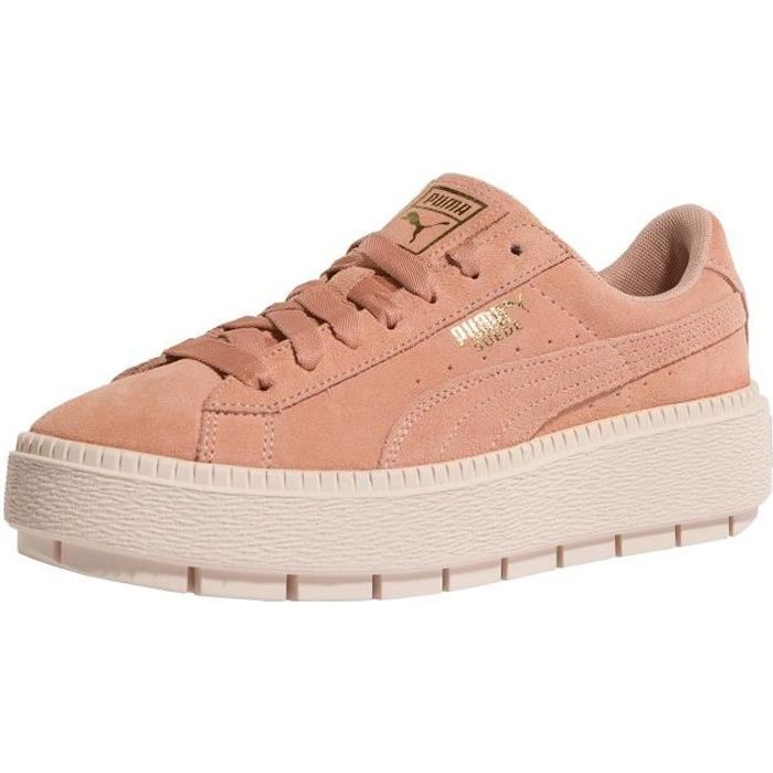 basket puma rose