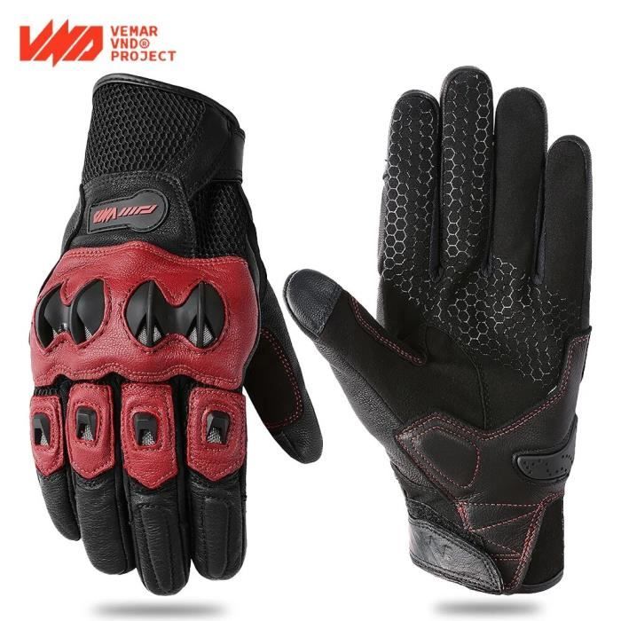 Gants de cyclisme rétro vintage - Rembourrés - Noir - Demi-doigts - Gants d'entraînement pour le cyclisme, le VTT, le fitness, le cuir d'agneau