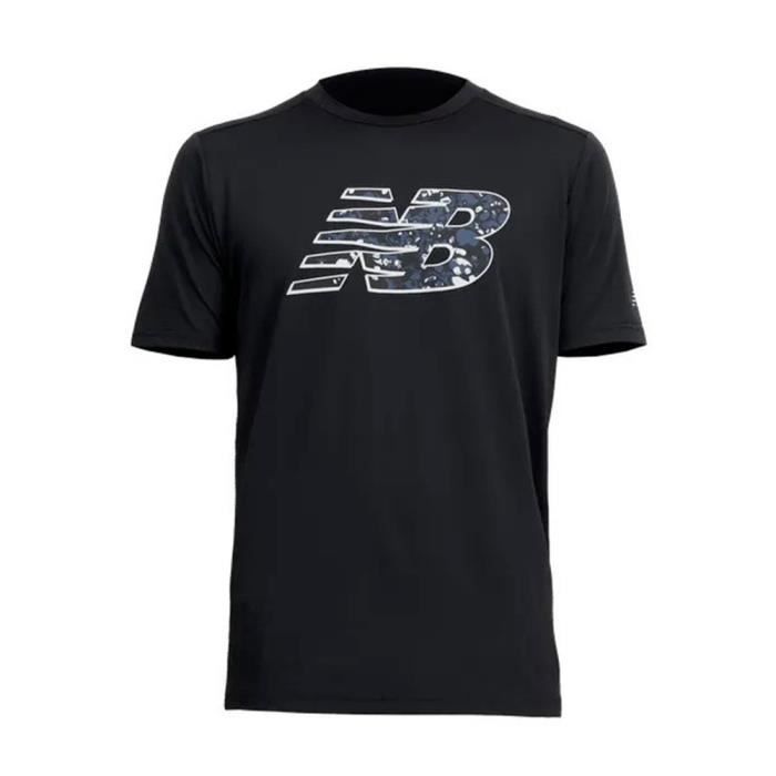 Graphic Core T-Shirt Mc Homme NEW BALANCE - Taille S - Couleur NOIR