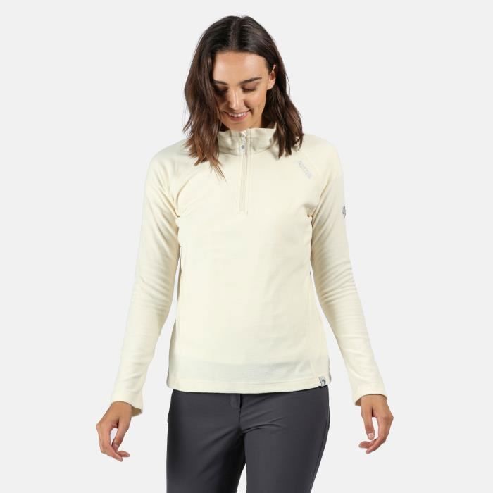 Pull Polaire Regatta Homme – XL – Noir – Demi-zip – Manches Longues – Randonnée