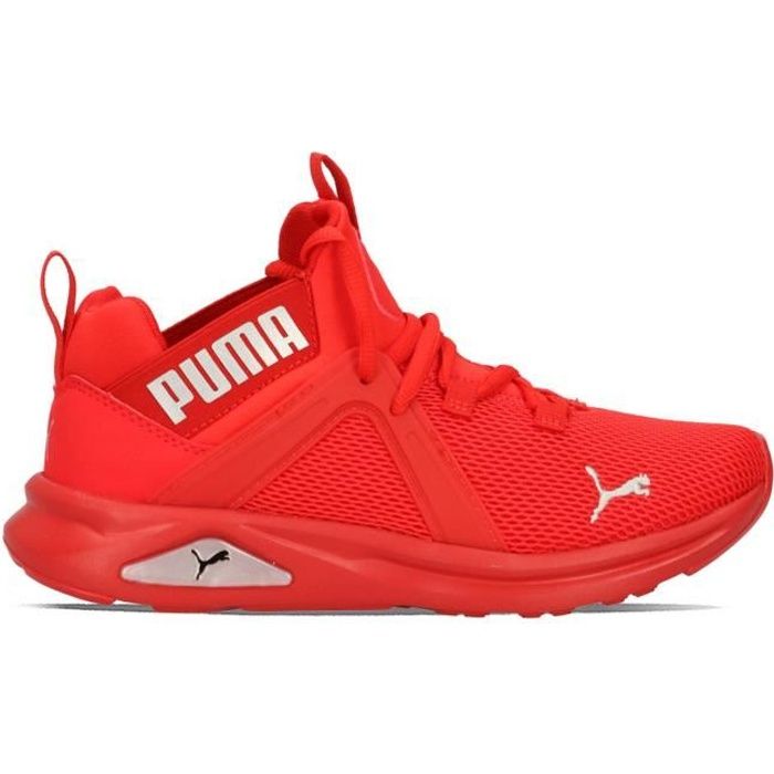 Puma Enzo 2 Weave 193165 16 Chaussure pour Enfant plus g Rouge