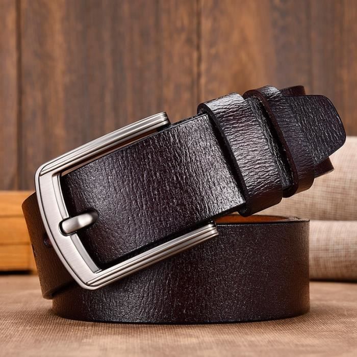 Ceinture Homme Cuir Cognac - GRESLEY Costume Pour Homme Toulouse