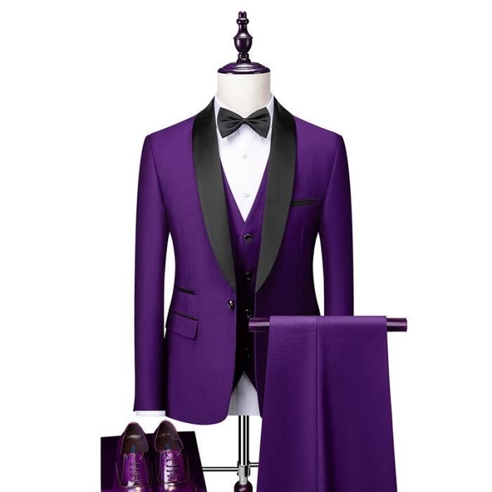 Veste store violette homme