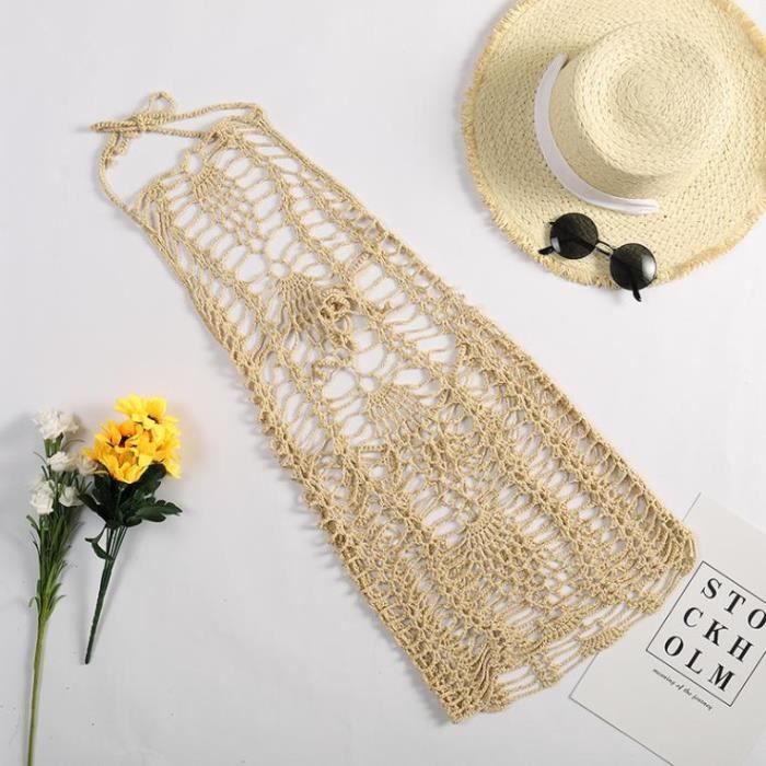 Femme Robe midi à découpe tour de cou | Femme Liquidation