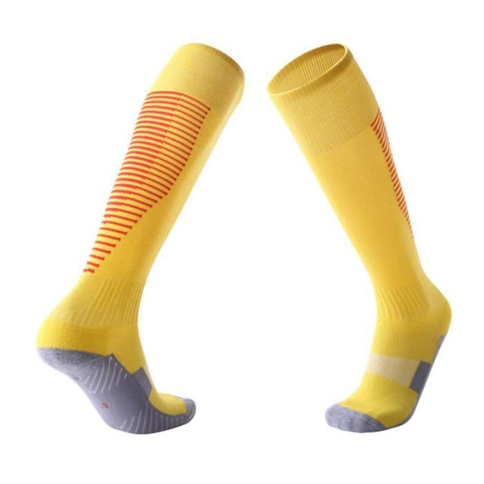 Chaussettes De Sport Antidérapantes Unisexes - Coton Rembourré - Pour Football, Rugby, Gym, Yoga - Tailles 36-45 Et 40-55 - 10