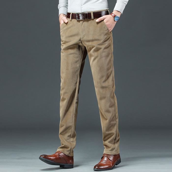 Pantalon homme doublé discount polaire
