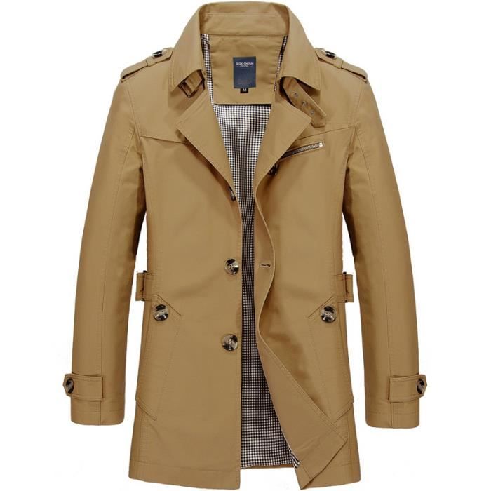 Veste mi 2025 longue homme