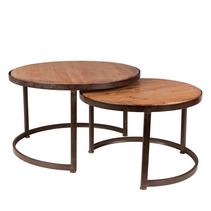 Meubles Vidaxl Table Basse Ancienne Vintage Tables Basses Table De