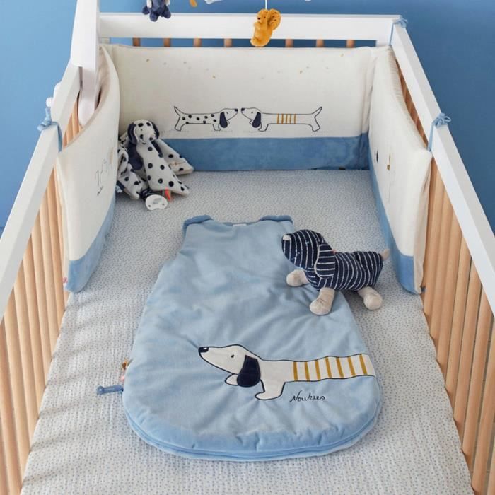 Noukie S Aston Et Jack Gigoteuse 0 6 Mois 70 Cm Bleu Cdiscount Puericulture Eveil Bebe