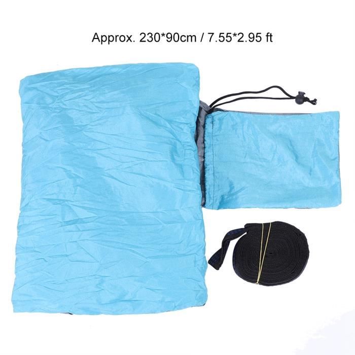 Hamac De Camping Wise Owl Outfitters – Gris, Simple, Avec Sangles Et Mousquetons