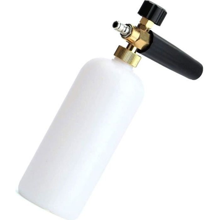 Canon en mousse de neige réglable mousse de lance de savon distributeur de savon lave-pression accessoire pour lavage de,