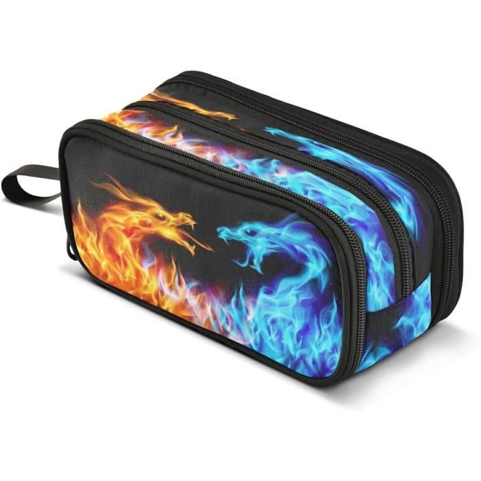 Trousse à Crayons Grande Capacité Avec Motif Cody Rhodes - Compartiments Multiples - Pour école, Bureau, Rangement - Tissu Polyester Et PVC Durable - 5