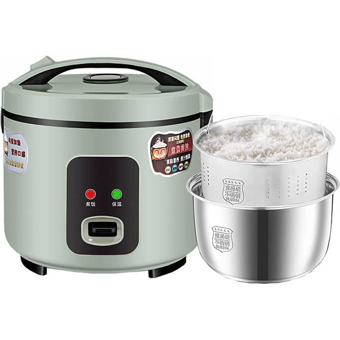 Mini cuiseur à riz électrique de luxe intelligent 3L, cuiseur à riz à faible ten