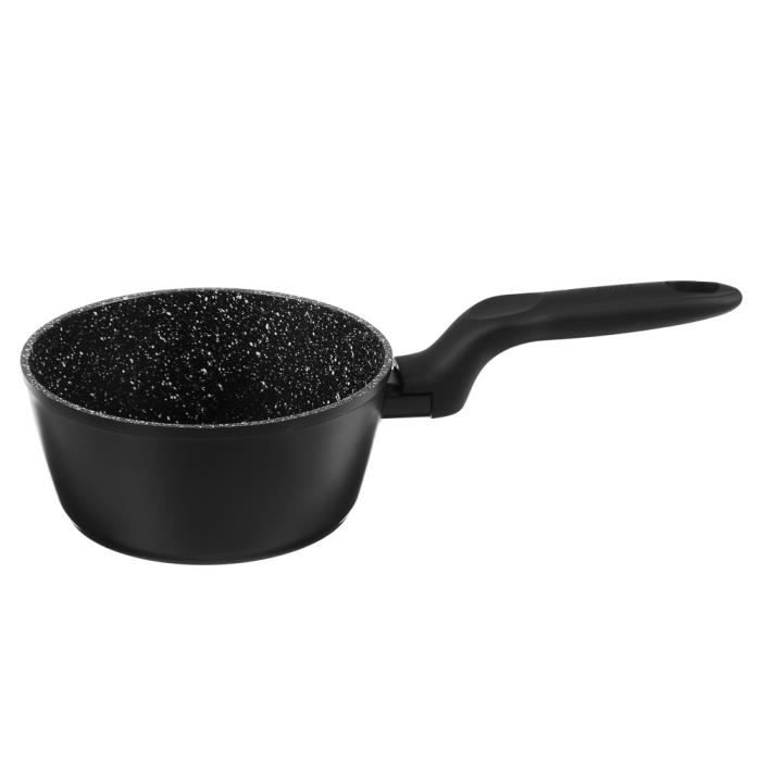 CASSEROLE Ø16CM, REVÊTEMENT EN MARBRE COMPLET, FONTE D'ALUMINIUM