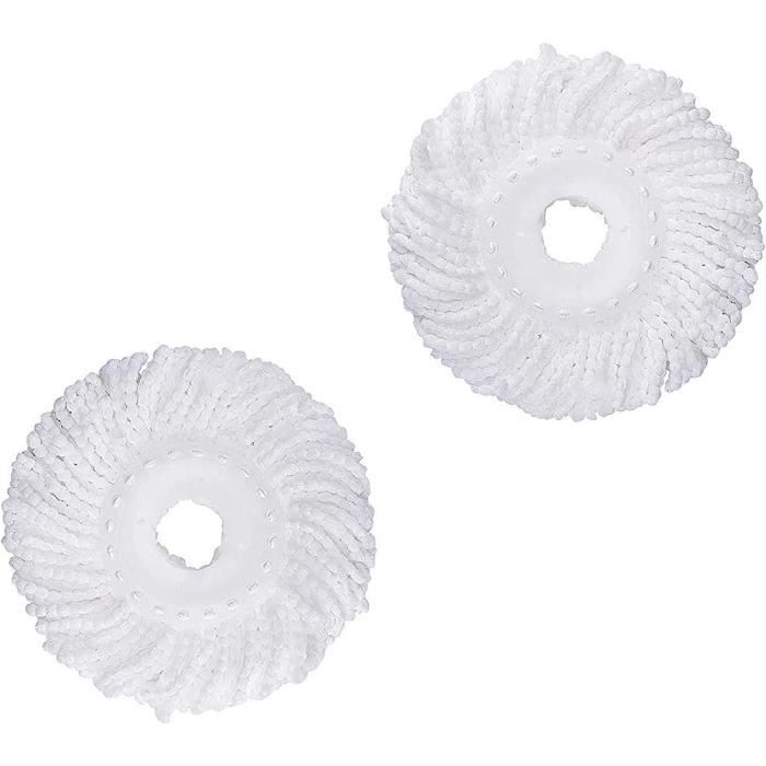Têtes De Balai Serpillère Rechange - 2 PCS Microfibre Absorbante, Compatible Leifheit